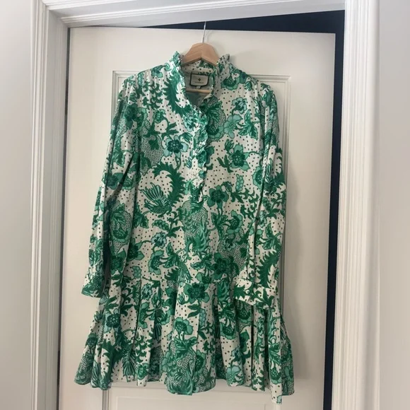 Tate Pleated Hem Dress - Picture 2 of 11